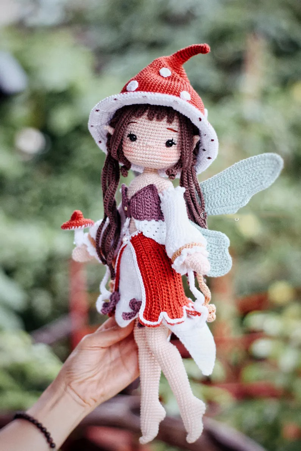 5-in-1 Fairy Crochet Doll Pattern Bundle