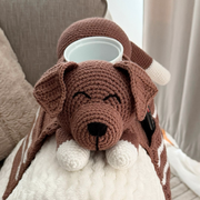 Crochet Dog Sofa Arm rest Organizer Pattern