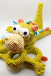 Stacking toy Dragon crochet pattern