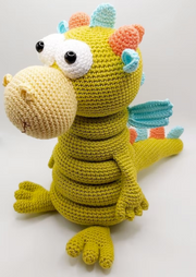 Stacking toy Dragon crochet pattern