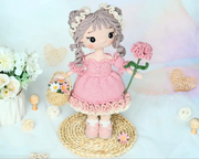 CLARA the Carnation Girl, Doll Pattern