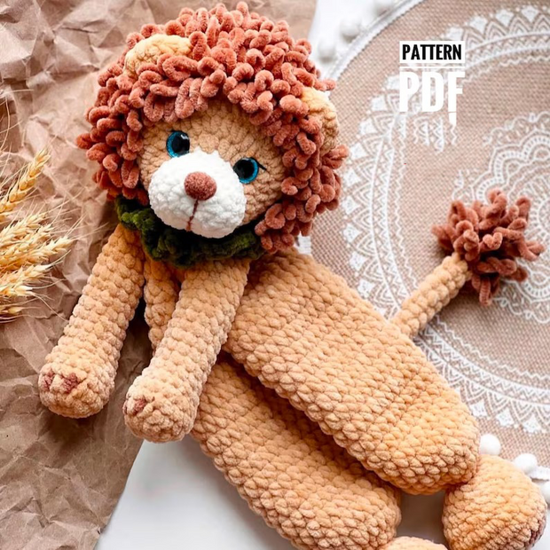 Lion crochet pattern