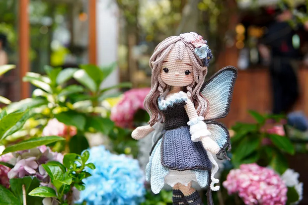 Lunaria the Butterfly Fairy Crochet Doll Pattern