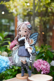 Lunaria the Butterfly Fairy Crochet Doll Pattern