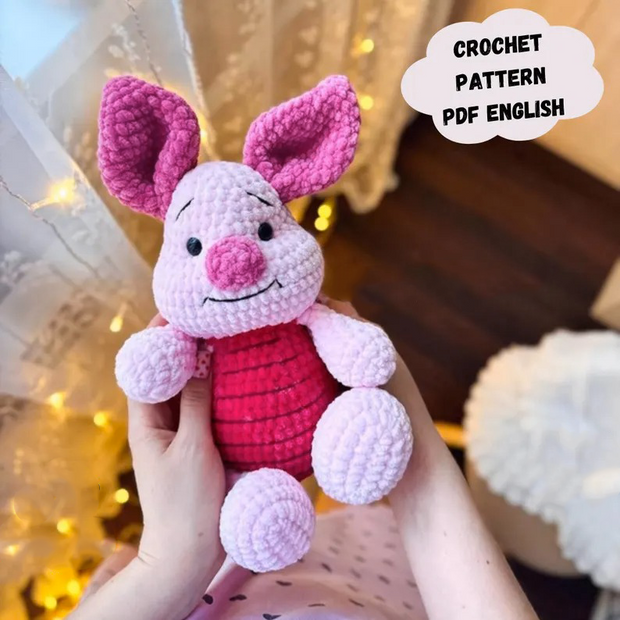 Piglet Crochet Pattern