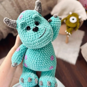 3 in 1 Boo and Mike Wazowsk and Sullivan Crochet Pattern