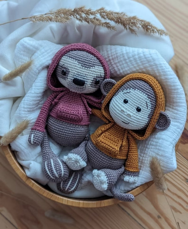 Crochet Pattern Amigurumi Monkey