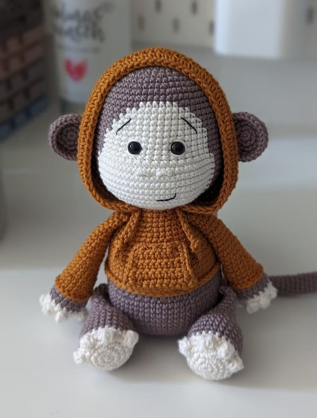 Crochet Pattern Amigurumi Monkey