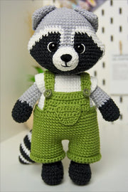 Сrochet pattern Raccoon 2in1 (boy and girl)