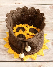 Sunflower Memory Game with Sunflower bag