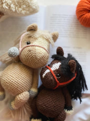 Crochet 2in1 PATTERN Amigurumi horses