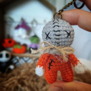 Keyrings Halloween crochet pattern amigurumi keyring