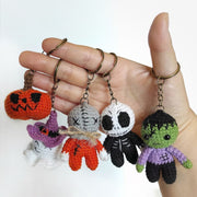 Keyrings Halloween crochet pattern amigurumi keyring