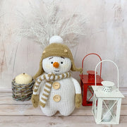 Snowman Knitting Pattern