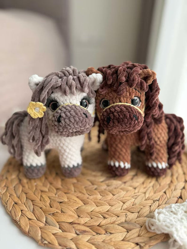 Horse Amigurumi Crochet Pattern