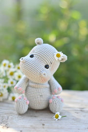 Crochet pattern for Austin the Hippo