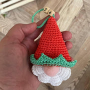 24 Christmas gnomes for Advent Calendar! crochet pattern