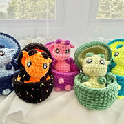 2in1 No Sew Hatching Baby Dinos Pattern