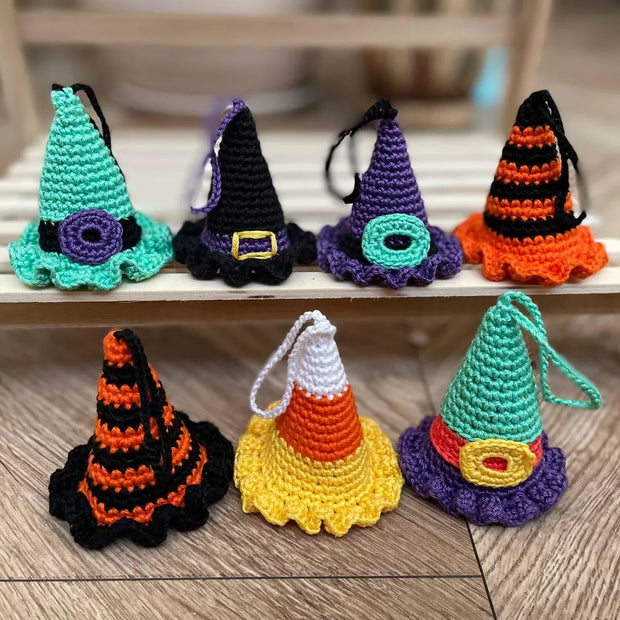 7 in 1 Halloween Hat Crochet Pattern Set