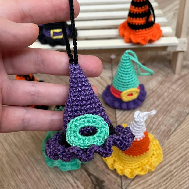 7 in 1 Halloween Hat Crochet Pattern Set