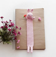 The crochet animal bookmark