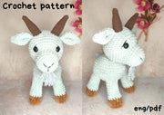 Goat amigurumi pattern