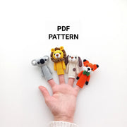 Crochet Finger Puppets Pattern