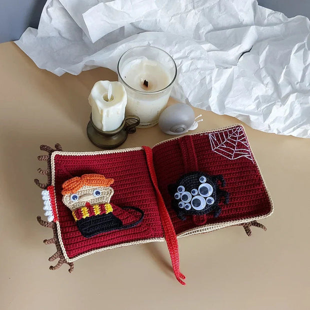 Wizard Quiet Book crochet pattern