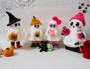 Crochet Ghost Friends Pattern Halloween