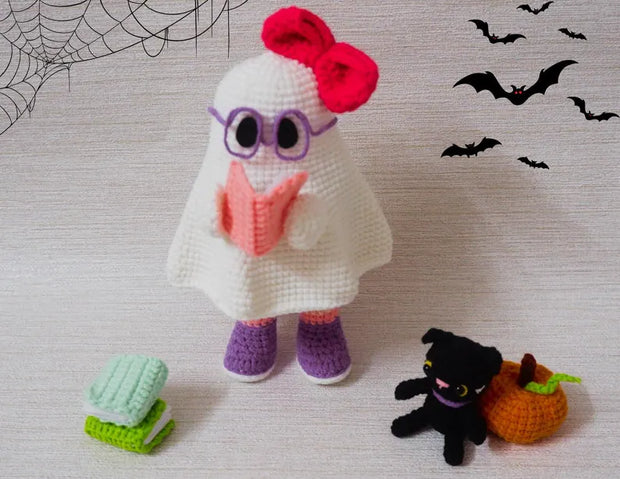 Crochet Ghost Friends Pattern Halloween