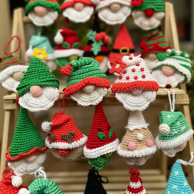 24 Christmas gnomes for Advent Calendar! crochet pattern