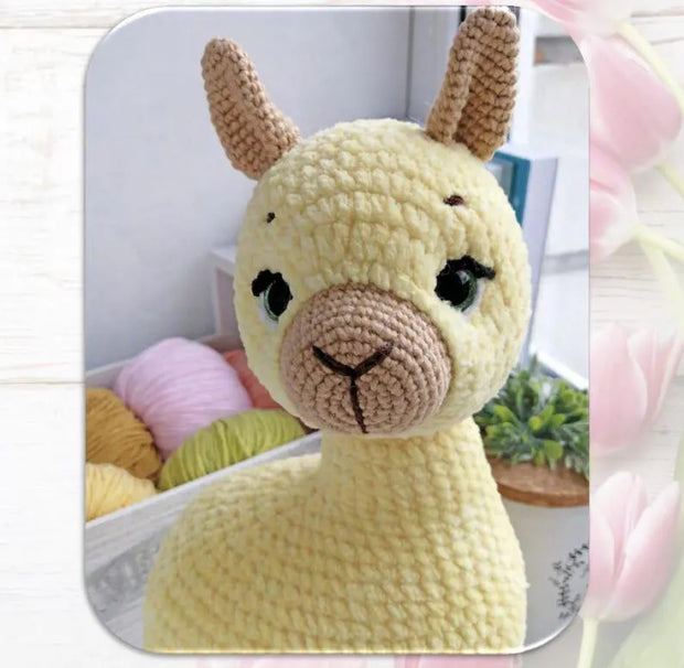 Adorable Crochet Lama Pattern