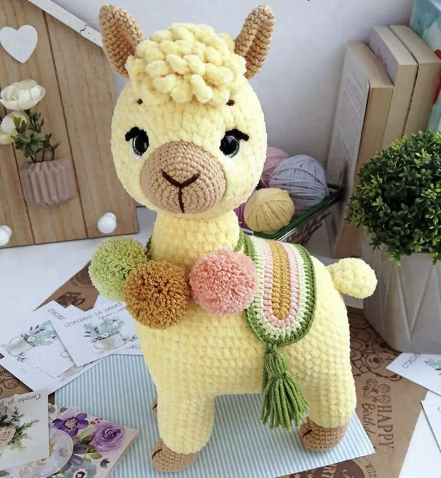 Adorable Crochet Lama Pattern