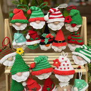 24 Christmas gnomes for Advent Calendar! crochet pattern