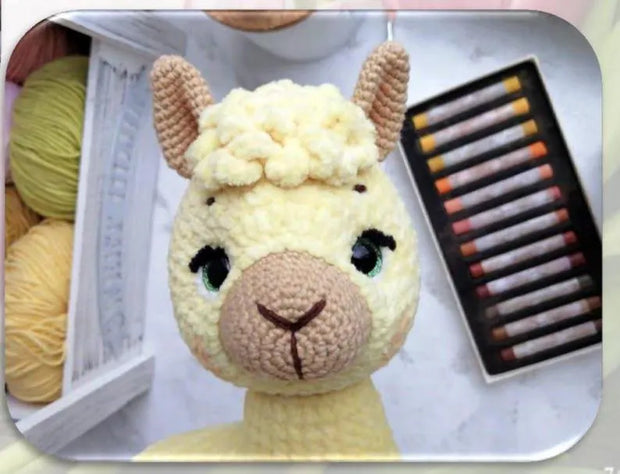 Adorable Crochet Lama Pattern