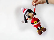 CROCHET PATTERN Christmas Dog Goofy 31 cm