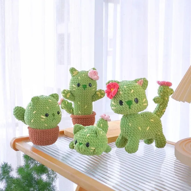 Cactus Cat Collection Crochet Patterns