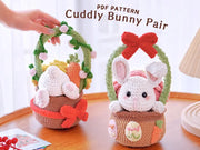 Cuddly Bunny Pair Crochet Patterns Bundle