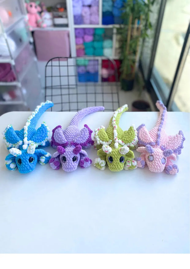 Blossom the Dragon Pdf Pattern Amigurumi