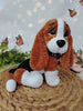 Dog Knotted Lovey Crochet Pattern.