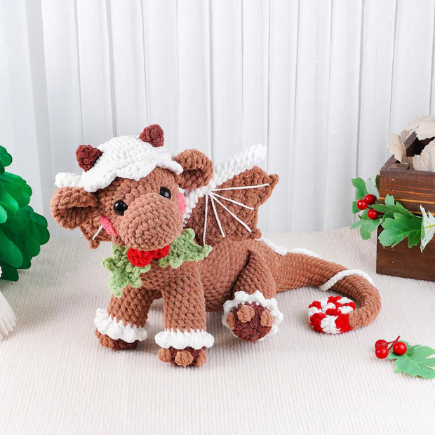 Gingerbread Dragon Crochet Pattern