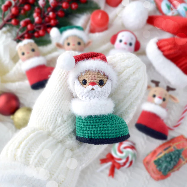 Сrochet pattern in English Christmas tree toys