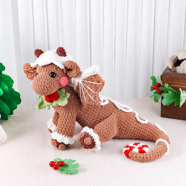 Gingerbread Dragon Crochet Pattern