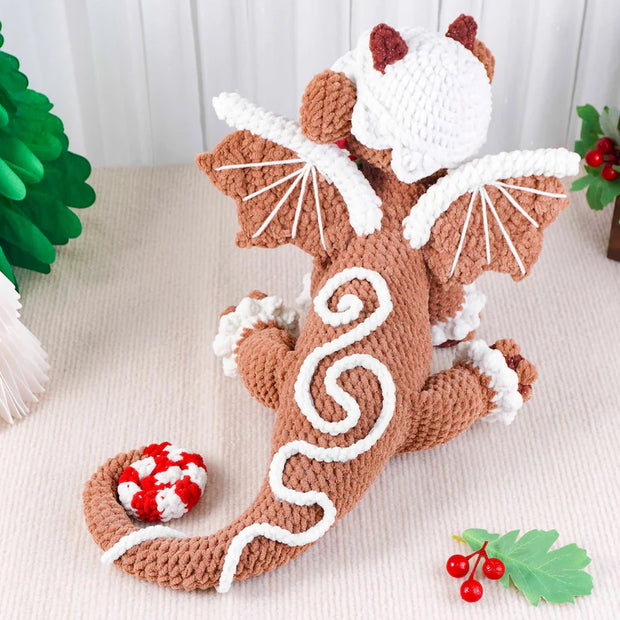 Gingerbread Dragon Crochet Pattern