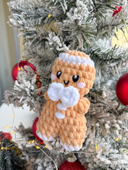Crochet Christmas Gingerbread Decor Pattern