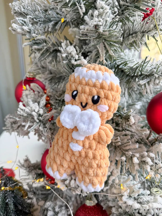 Crochet Christmas Gingerbread Decor Pattern