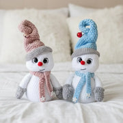 DIY Snowman Crochet Pattern for Christmas Holiday Decor