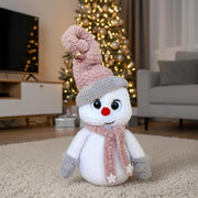 DIY Snowman Crochet Pattern for Christmas Holiday Decor