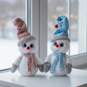 DIY Snowman Crochet Pattern for Christmas Holiday Decor
