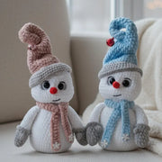 DIY Snowman Crochet Pattern for Christmas Holiday Decor